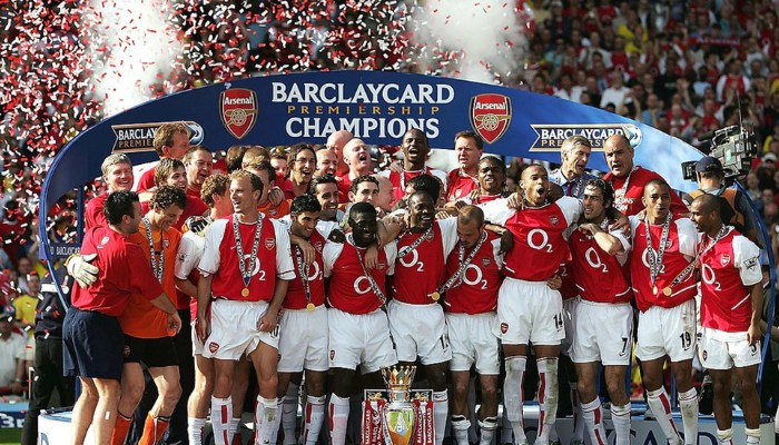 arsenal vô địch ngoại hạng anh khi nào